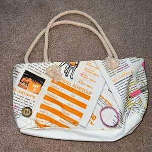 Stylish Tennessee Printed Tote Bag with Rope Handles